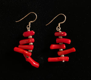 Nina Lapchyk assorted coral earrings