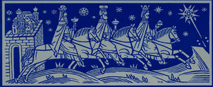 Christmas -The Three Magi Bearing Gifts  set of 10 cards   Bilingual