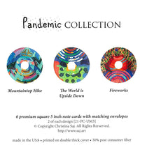 Load image into Gallery viewer, Pandemic Collection  Christina Saj Card Set  Set of 6
