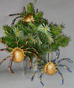 Spiders are for Good Luck- Ukrainian Legend Tree Ornaments