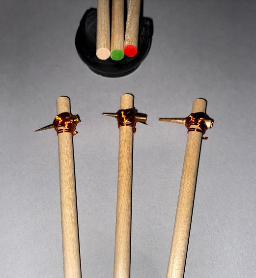 Kistka Hot Wax Wooden Tool for Making Pysanky