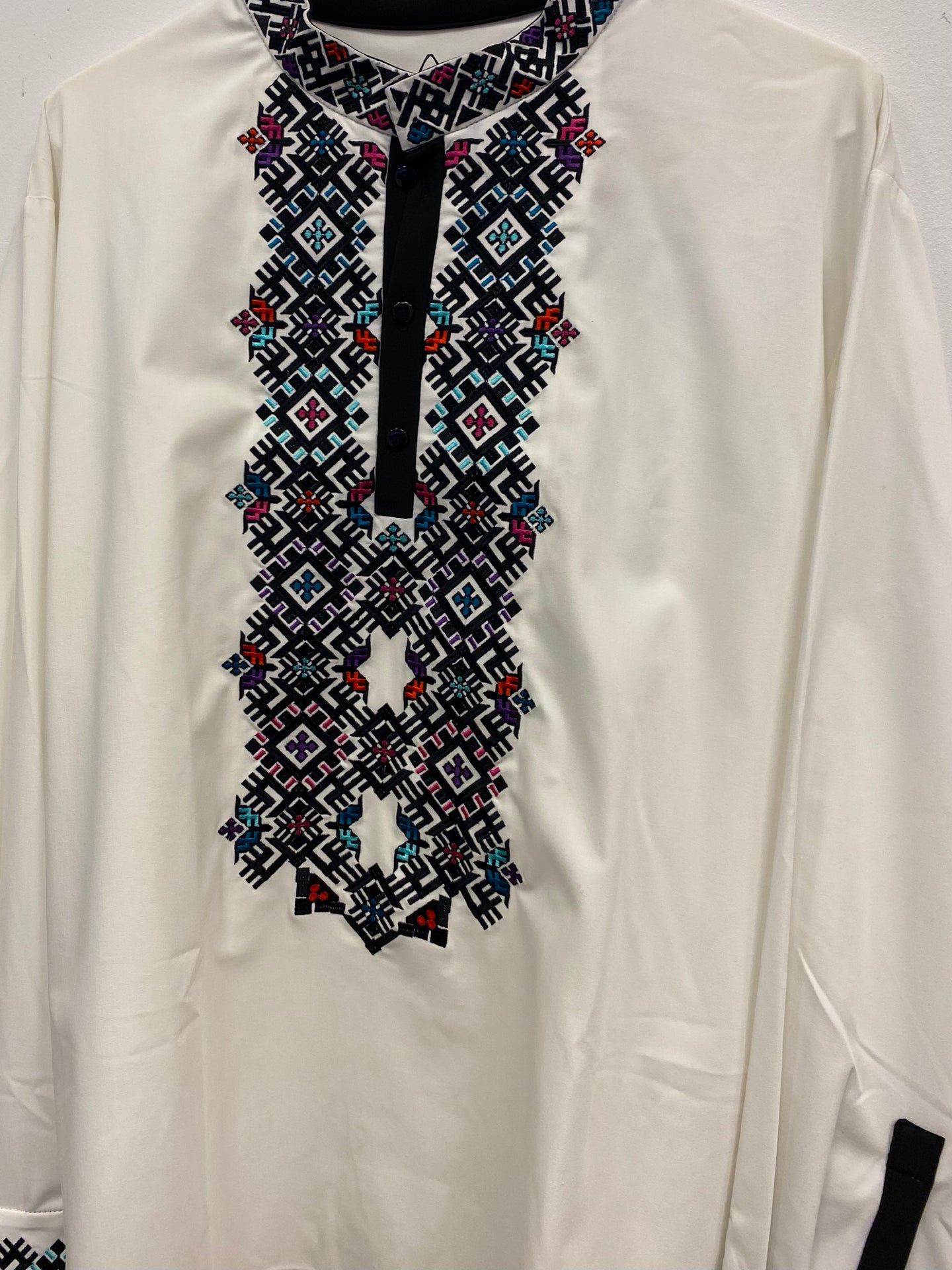 Mens Embroidered  Shirt  Made in Ukraine # 1007