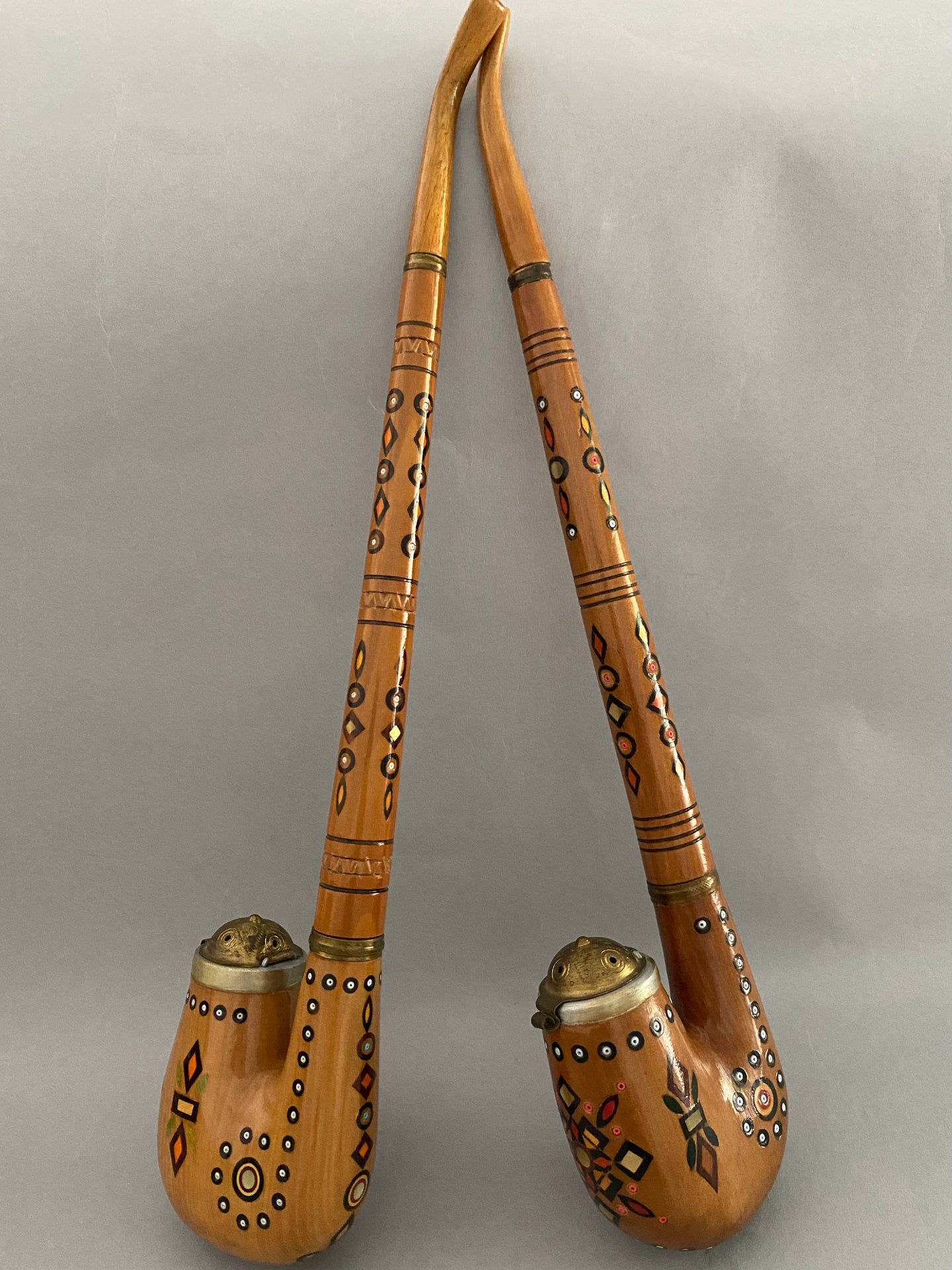 Hutsul pipe ,encrusted style#28
