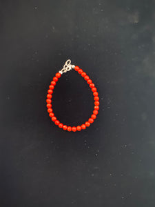 Nina Lapchyk 6.5" coral bracelets