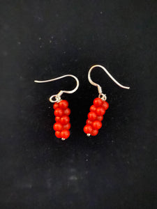 Nina Lapchyk assorted coral earrings