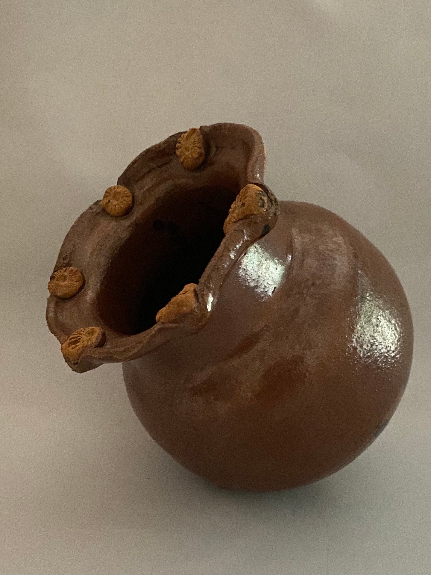 Glazed Ceramic Vase  #6