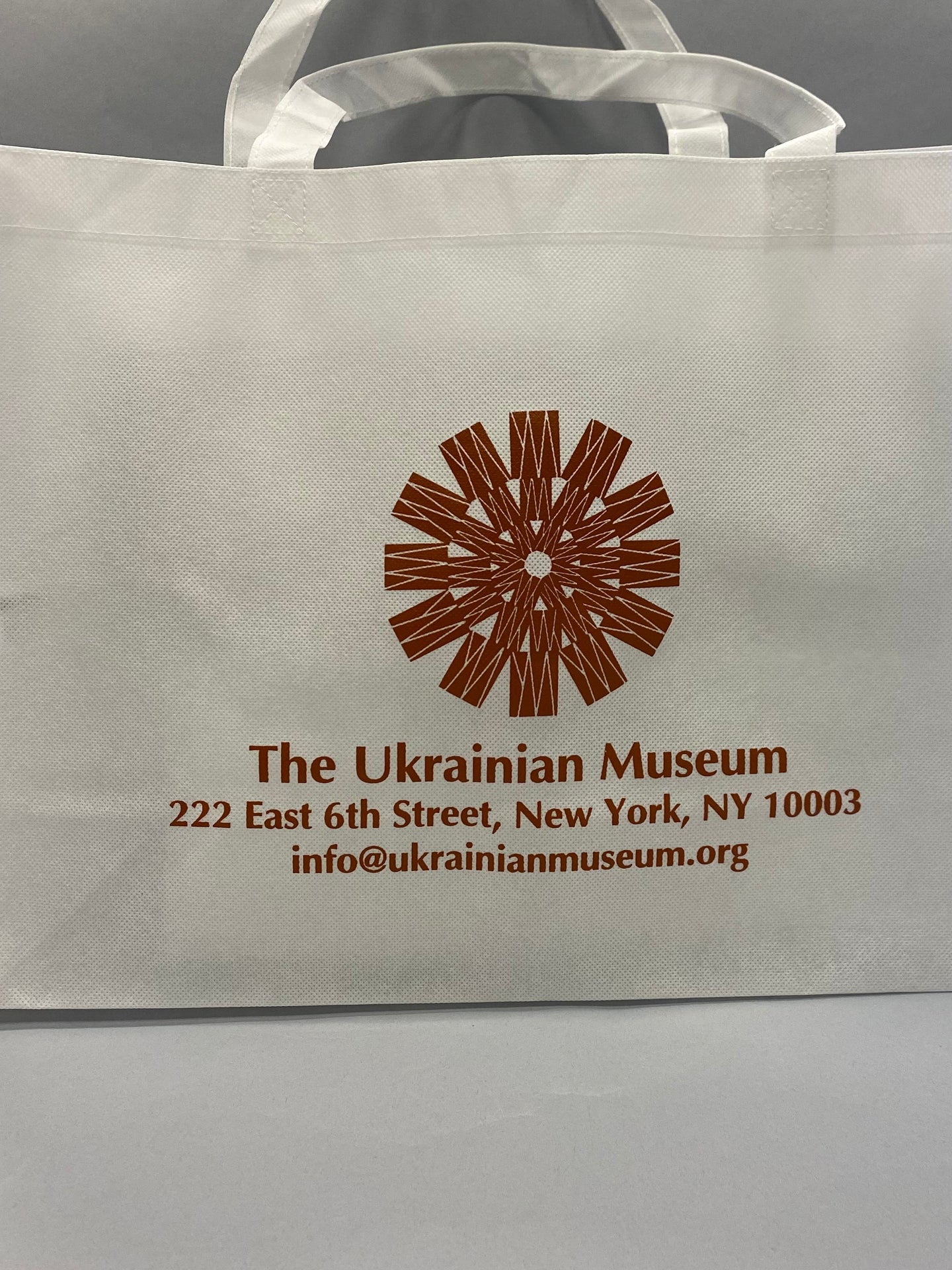 The Ukrainian Museum logo reusable tote