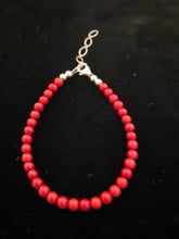 Load image into Gallery viewer, Nina Lapchyk 6.5&quot; coral bracelets
