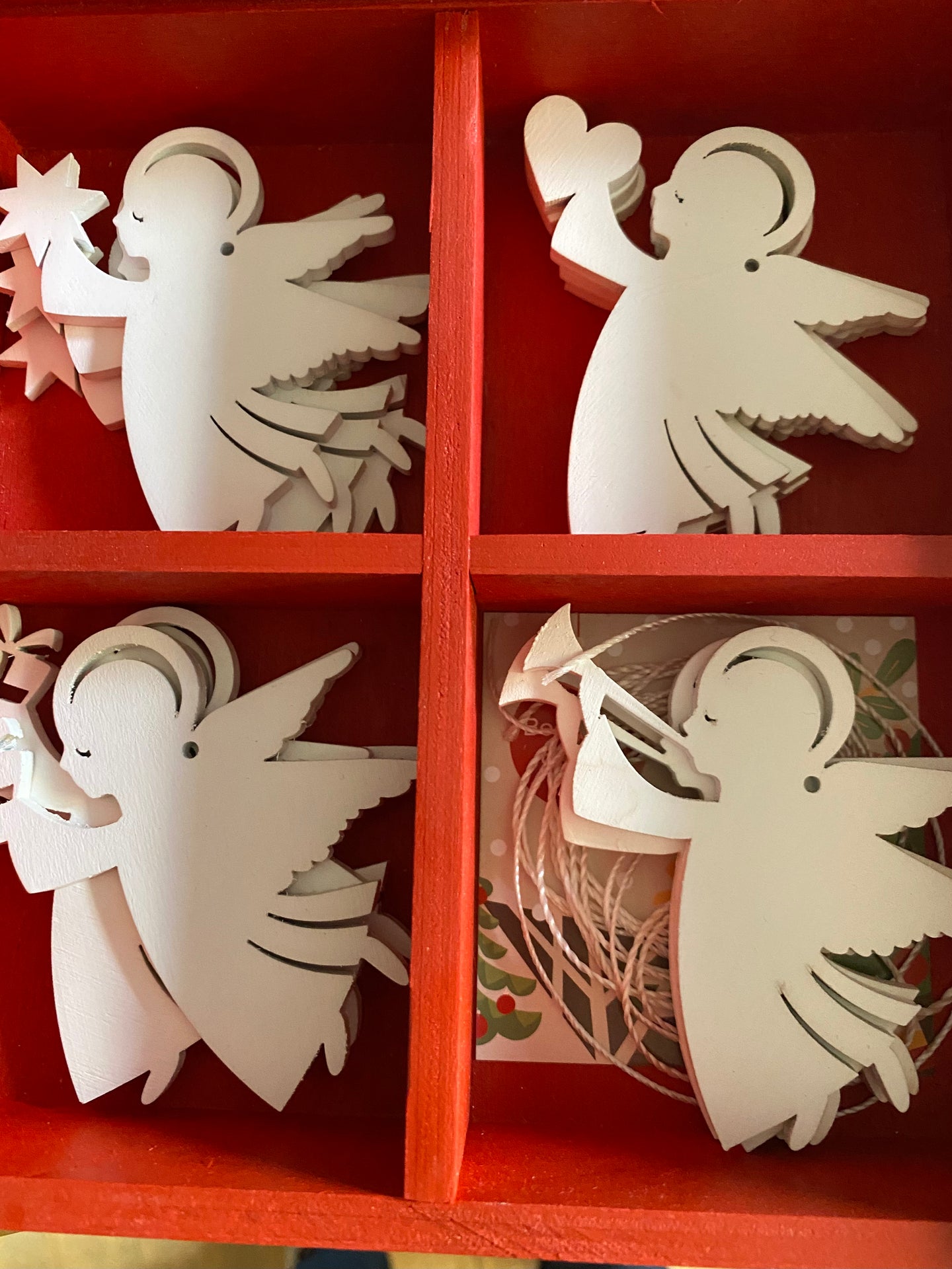 Zrobyv Tato Ornaments “Angels”12 pc set