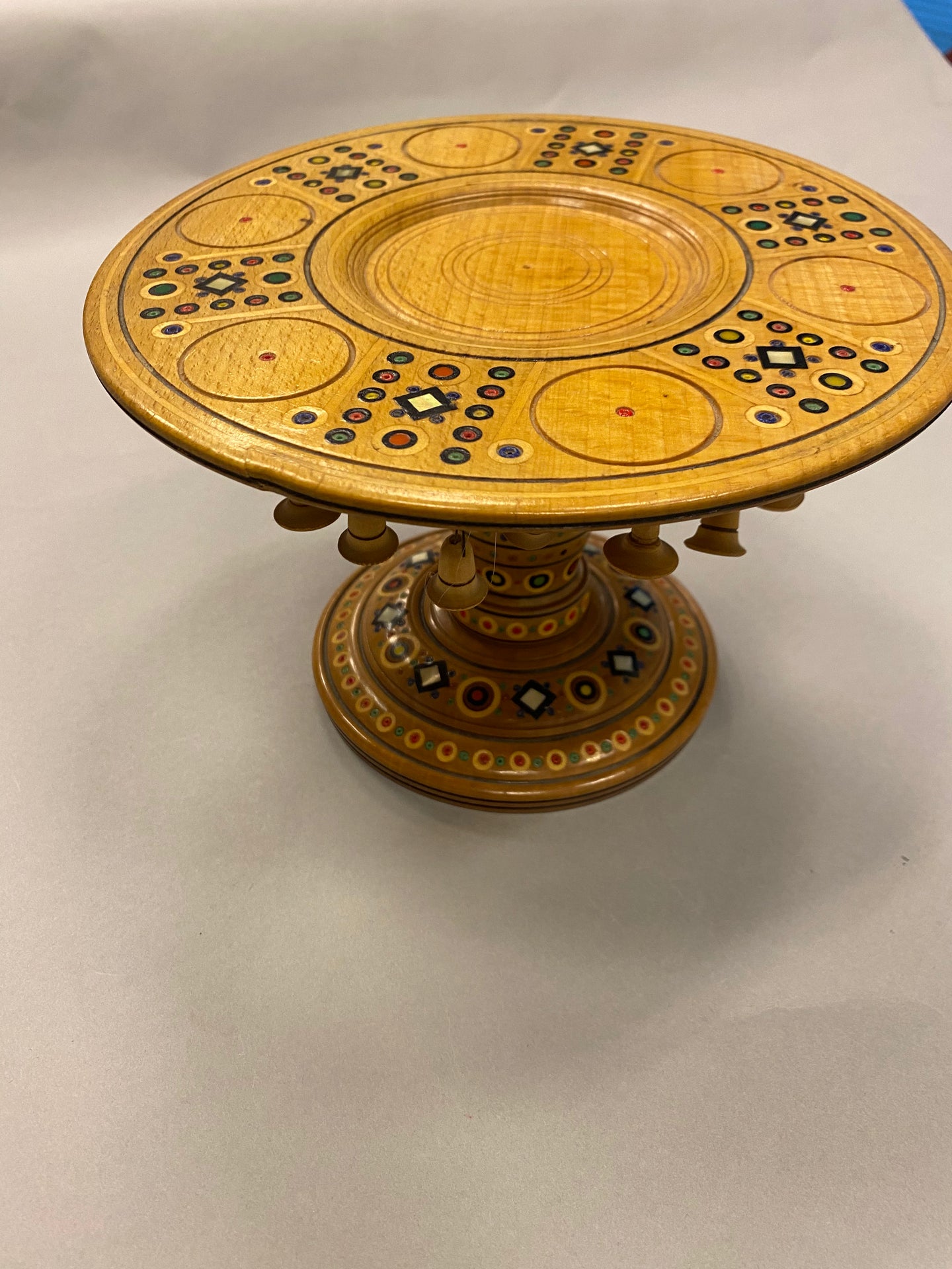 Wooden cake stand small #18